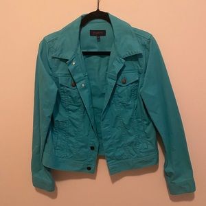 Talbots Jean Jacket